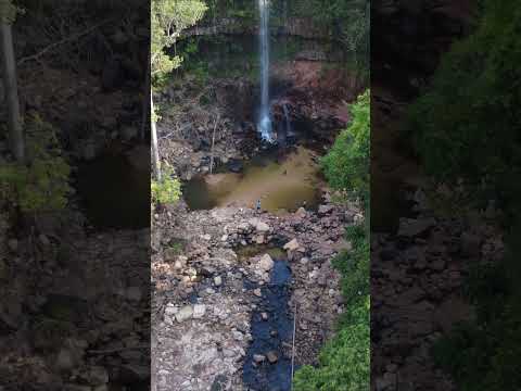 Você precisa ver essa cachoeira de cima! 😍🌿 #shorts  #drone4k #djibrasil #dji #drone  #vistaaerea