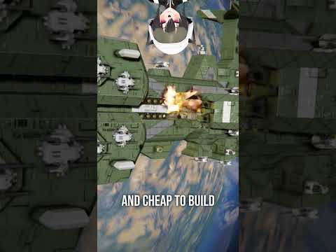 Self-scattering kamikaze drone - Space Engineers #shorts