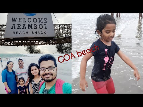 Arambol beach वर स्पृहा आणि मामीची मस्ती... Small trip to goa @spruhasworld4017 #spruhadalvi