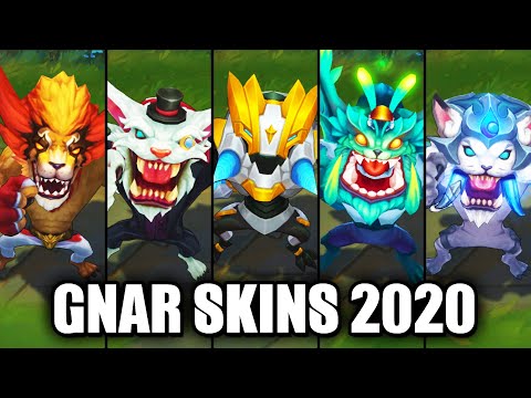 All Gnar Skins Spotlight 2020 (League of Legends)