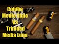 COHIBA MEDIO SIGLO VS TRINIDAD MEDIA LUNA - WHICH CIGAR IS THE BEST SH ..