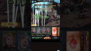 【グラブル】風有利古戦場1ポチ討伐EX+(肉集め編成)【古戦場】