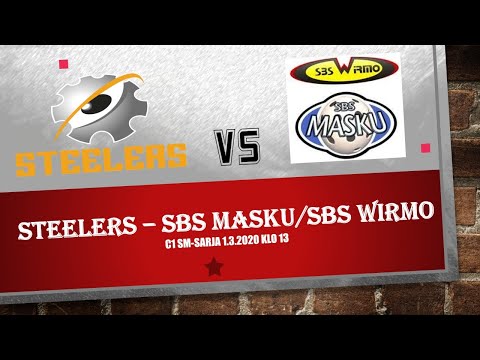 Steelers - SBS Masku/SBS Wirmo C1 SM 1.3.2020