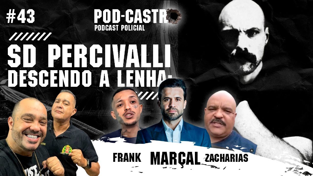 [ AO VIVO ] PODCASTRO - SD PERCIVALLI FALANDO AS VERDADE SOBRE FRANK - MARÇAL - ZACHARIAS  #43