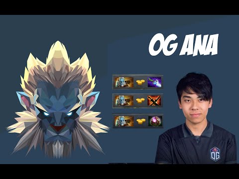 OG ANA PHANTOM LANCER GAMEPLAY - DOTA 2 7.29 GAMEPLAY