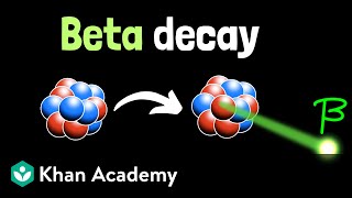 Beta decay | Nuclear chemistry | High school chemistry | Khan Academy