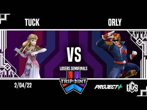 Tripoint Smash 129 - Losers Semifinals - Tuck(Zelda) Vs. ORLY(Captain Falcon)