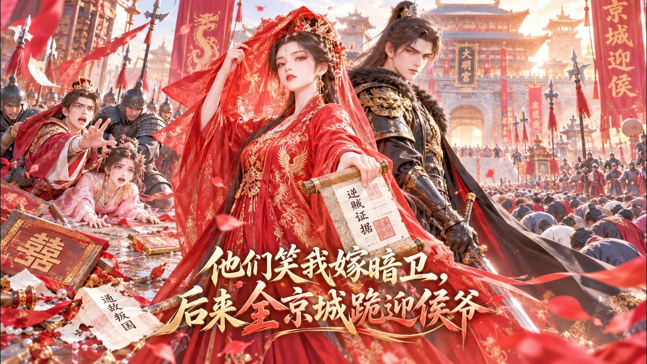 【首播漫剧】大婚日王爷为庶妹抛弃我，把我赏给人人看不起的暗卫！他们以为我输了，却不知这个男人会成为未来侯爷！我扶他登上巅峰，转身揭穿前夫谋反罪证，让整个王府陪葬！