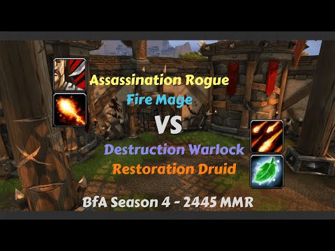 Assassination Rogue PvP 8.3 - Very straightforward game to Elite