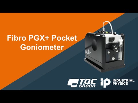 Video do Goniômetro de Bolso Fibro PGX+