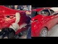 Hyundai Grand I10 Damage Repair Painting Mastering Car Repair Painting And Polishing