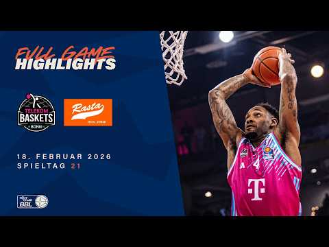 Telekom Baskets Bonn vs. RASTA Vechta - Full Game Highlights - Spieltag 21, 25/26
