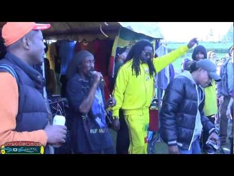 KING SHILOH & FRIENDS - smoke di weed- red eyes full of dub 5 @ cannabis libertaion day \ 17-06-2012