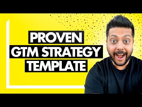 Go To Market Strategy Template