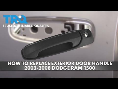 How to Replace Exterior Door Handle 2002-08 Dodge RAM 1500