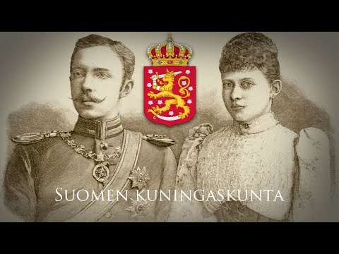 Suomen Kuningaskunta (1918) "Maamme" ja Suomen Marssi "Porilaisten marssi" (1860)