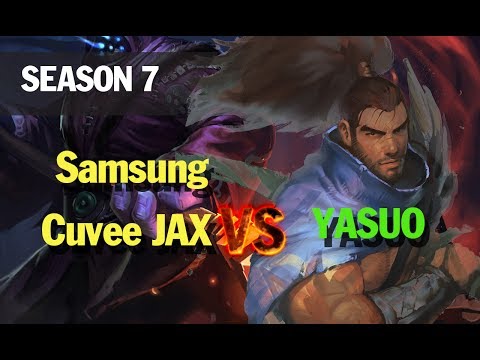 lol esports highlights l Samsung Cuvee JAX vs YASUO
