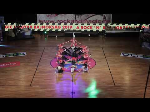 ROCK AND MAGIC SE, Hungary THE SZUPERGIRLS Ladies Nagyformáció MagicMB 1. hely