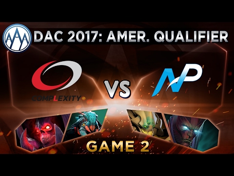 compLexity vs Team NP Game 2 - DAC 2017 Americas Qualifier: Playoffs - @DakotaCox @CCnCDota2