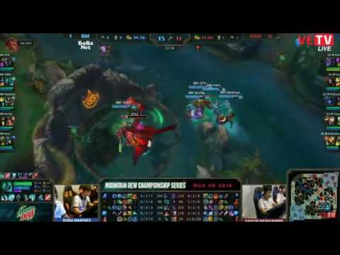 [01.07.2016]MDCS Mùa Hè: SGM vs BM.(Ván 2) Cuộc chiến nghẹt thở