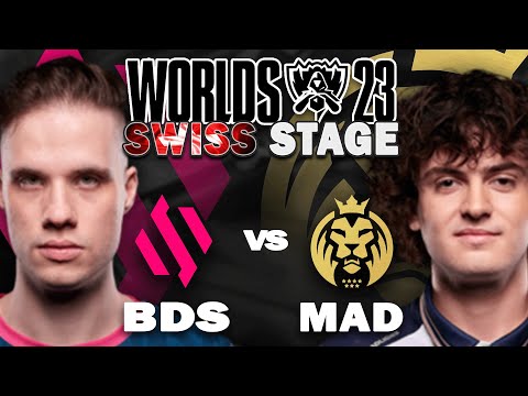 Clutch Game | BEST OF 1 | BDS vs MAD | WORLDS 2023 SWISS STAGE