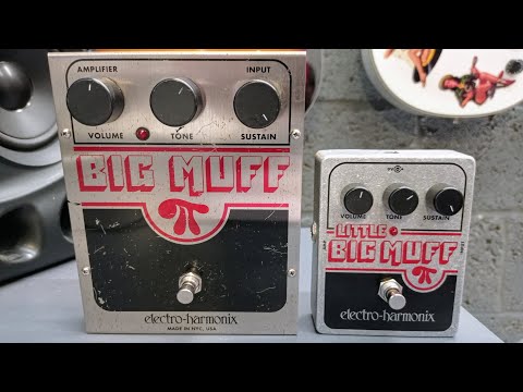 Electro-Harmonix Big Muff Vs Little Big Muff Pedal Comparison