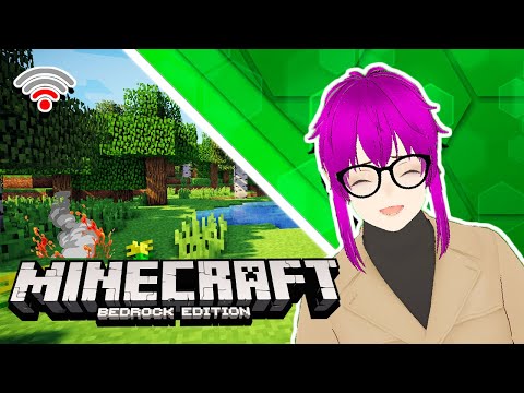 【Minecraft】Building A Community Join Me! #1【Vtuber】