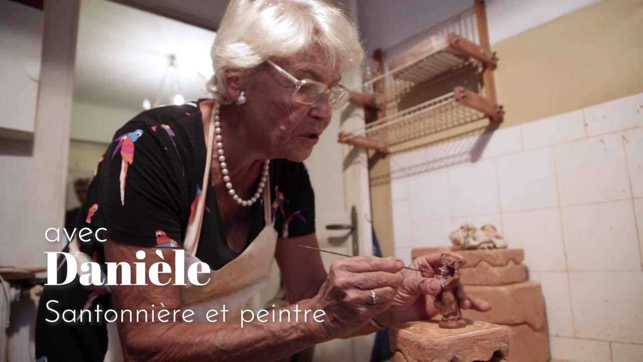 Modelez deux santons de Provence - Video