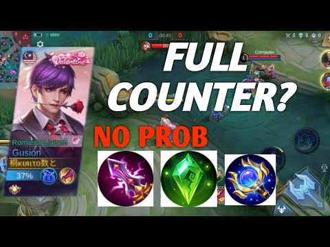 HOW TO HANDLE HARD COUNTER WHEN USING GUSION|MLBB2022