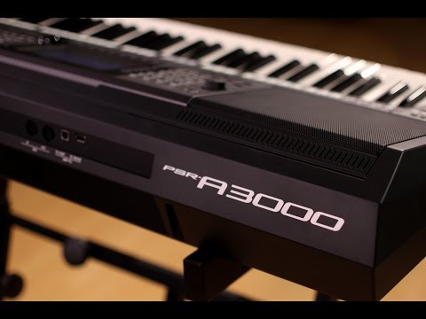 Yamaha PSR-A3000 Arranger Workstation Keyboard Demo