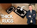 Does Any Water Get Through This Set of HOMEIDEAS Rug Set?