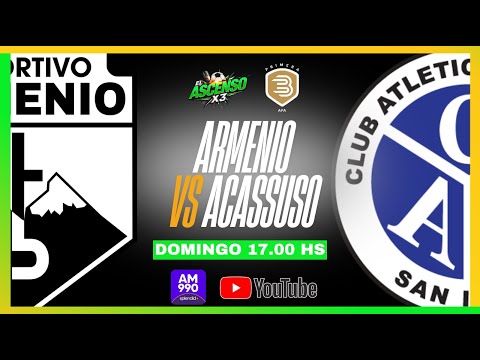 ⚽️ ASCENDIO ACASSUSO en VIVO | FINAL PRIMERA B METRO | #ElAscensoX3