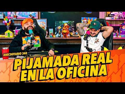 Anecdotario 340 - Pijamada real en la oficina