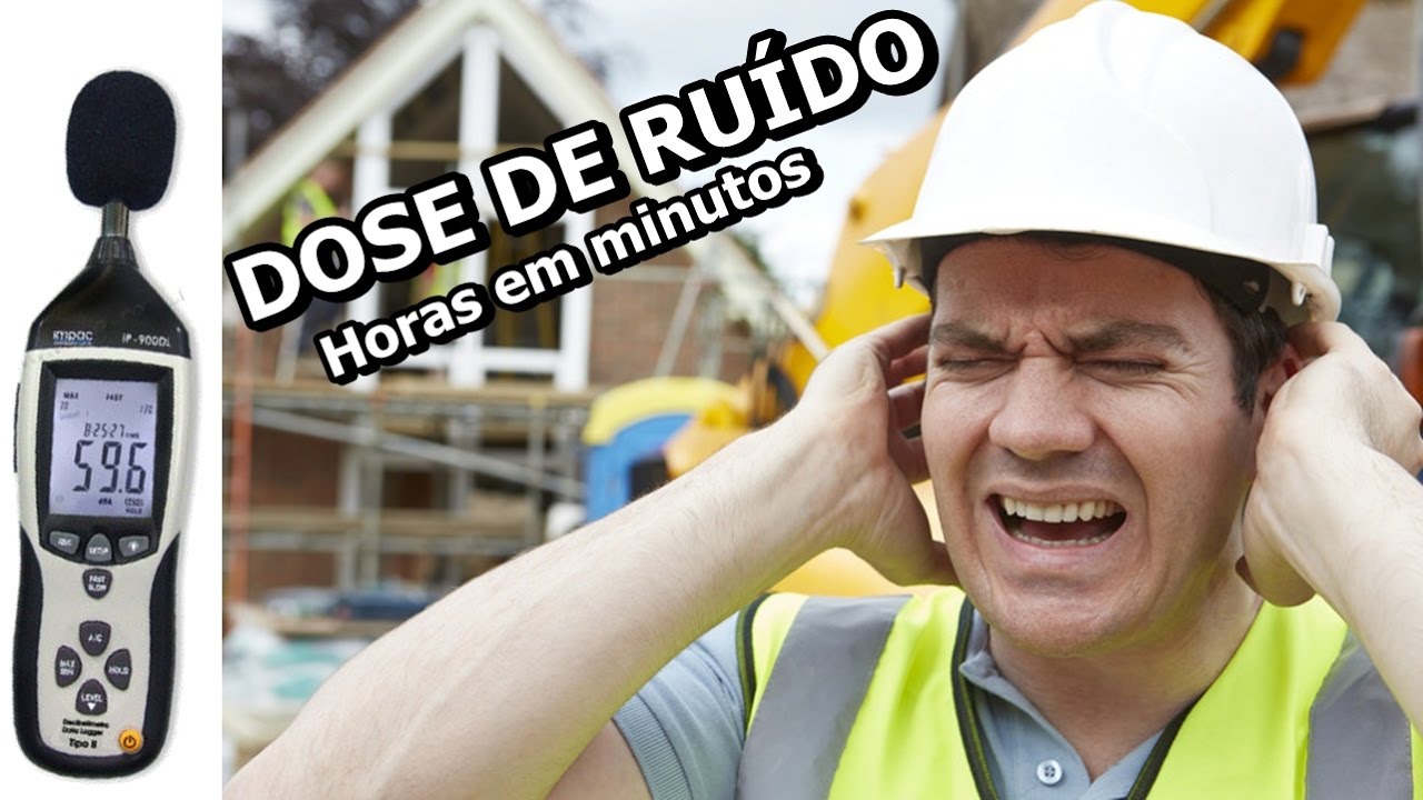 Passo a passo para o cálculo de dose de ruído (com números quebrados)