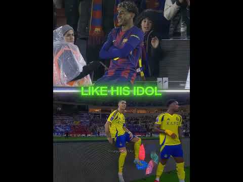 When Yamal Recreated Ronaldo's Celebrations 🥶 🤯