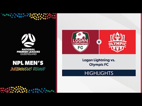 NPL Men's R17 - Logan Lightning vs. Olympic FC Highlights