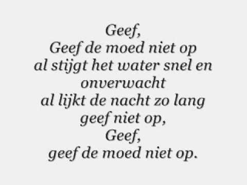 BlØf - De Storm (Geef niet op) + lyrics