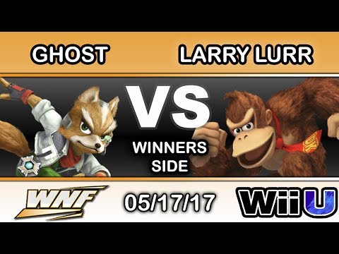 WNF 2.2 - TeS MMG | Ghost (Fox) Vs. MSF | Larry Lurr (Donkey Kong) Winners Side - Smash Wii U