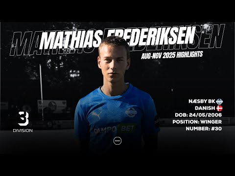 Mathias Frederiksen - August-November 2025 Highlights