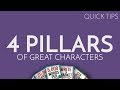 Quick Tip 4 Pillars Of Great Characters