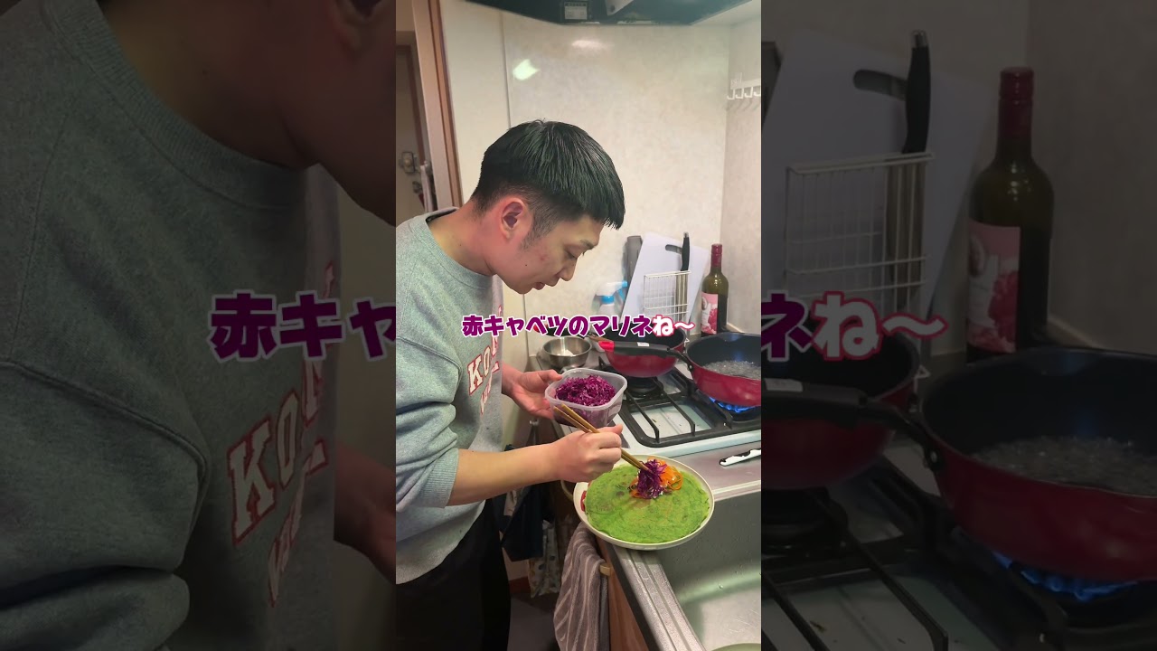 サラダで元気！#おうちごはん#サラダ#クレープ