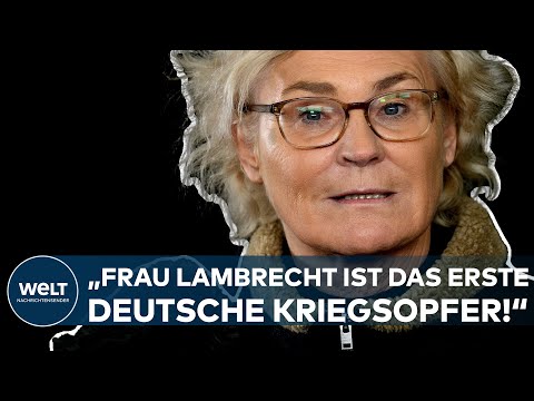PUTINS INVASION: "Frau Lambrecht ist das erste deutsche Kriegsopfer geworden!" I WELT Interview