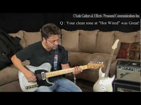 Brent Mason's clean tone with EP Booster & RC Booster