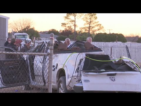 Rollover accident in Wichita County