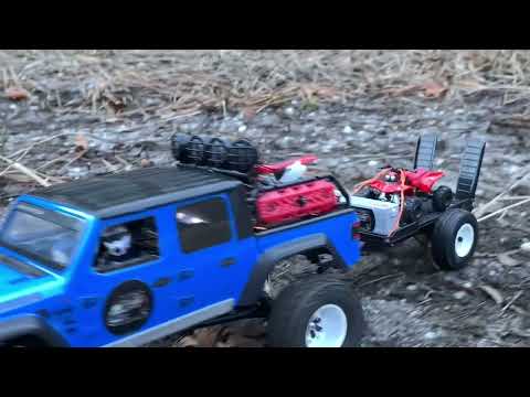 Scx24 gladiator’s first trail run