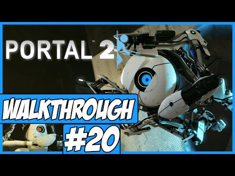 Portal 2 Co-Op Walkthrough Ep.20 w/Angel & Will - Orange Gel!