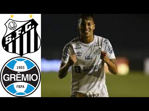 gol mais rapido da libertadores - santos 4x1 gremio / gol kaio jorge santos