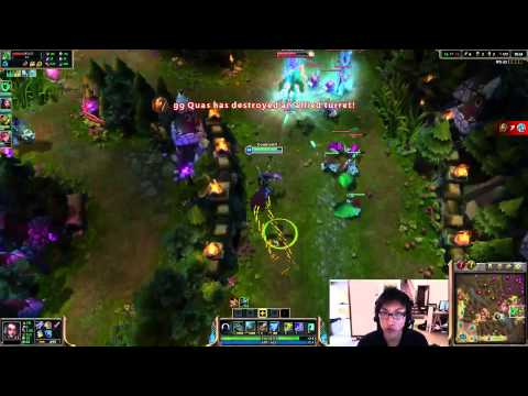 DoubleLift vs C9 Sneaky - Vayne vs Lucian - bot «Boss» [R/m] [Duo w/HotShotGG] (Diamond I)