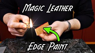 Magic Leather Edge Paint- The future of edge paint?
