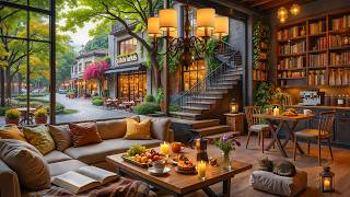 Gentle Library Café Jazz – Tranquil Jazz For A Smooth And Hopeful Beginning | Summer Morning